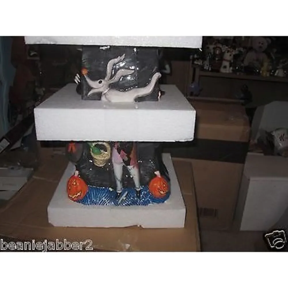 Disney Nightmare Before Christmas Ceramic Applause Suncoast Cookie Jar c.2002(?)